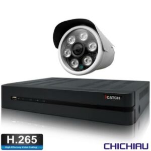 奇巧H.265 4路5MP iCATCH監控組含台製SONY1080P鏡頭*1全新手機收購